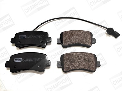 Champion Bremsbelagsatz, Scheibenbremse [Hersteller-Nr. 573359CH] für Nissan, Opel, Renault, Vauxhall von Champion