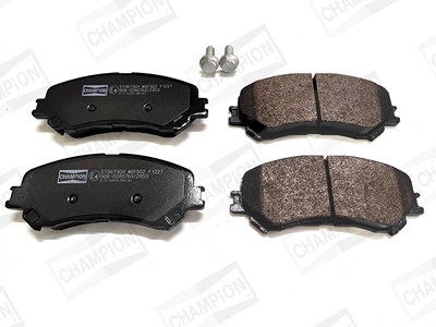 Champion Bremsbelagsatz, Scheibenbremse [Hersteller-Nr. 573673CH] für Renault von Champion