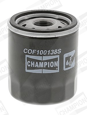 Champion Ölfilter [Hersteller-Nr. COF100138S] für Citroën, Daihatsu, Fiat, Geely, Perodua, Peugeot, Subaru, Suzuki, Toyota, VW von Champion