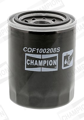Champion Ölfilter [Hersteller-Nr. COF100208S] für Asia Motors, Daihatsu, Ford Usa, Honda, Hyundai, Isuzu, Kia, Mazda, Mitsubishi, Opel, Proton, Rover, von Champion