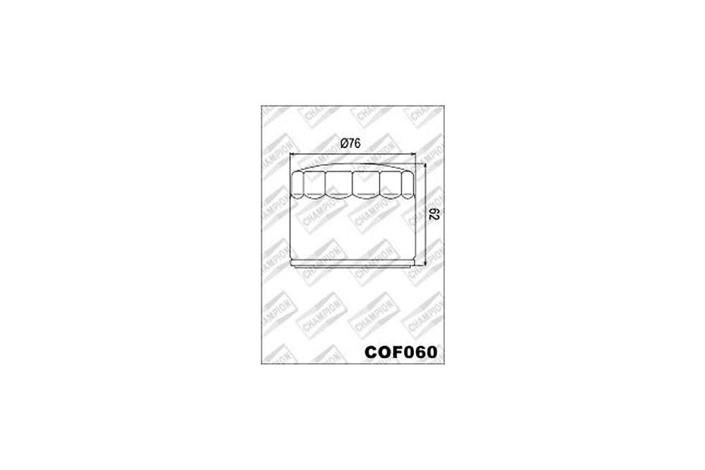 Filter lfilter COF060 Filter lfilter COF060 von Champion