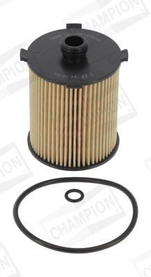 CHAMPION Ölfilter VOLVO, Hochwertige Qualität, Robuste Konstruktion, Ergonomisches Design, Fahrzeugspezifisch (VINs: 100369, 100376, ..., 147971), Papierre, Ölfilter von Champion