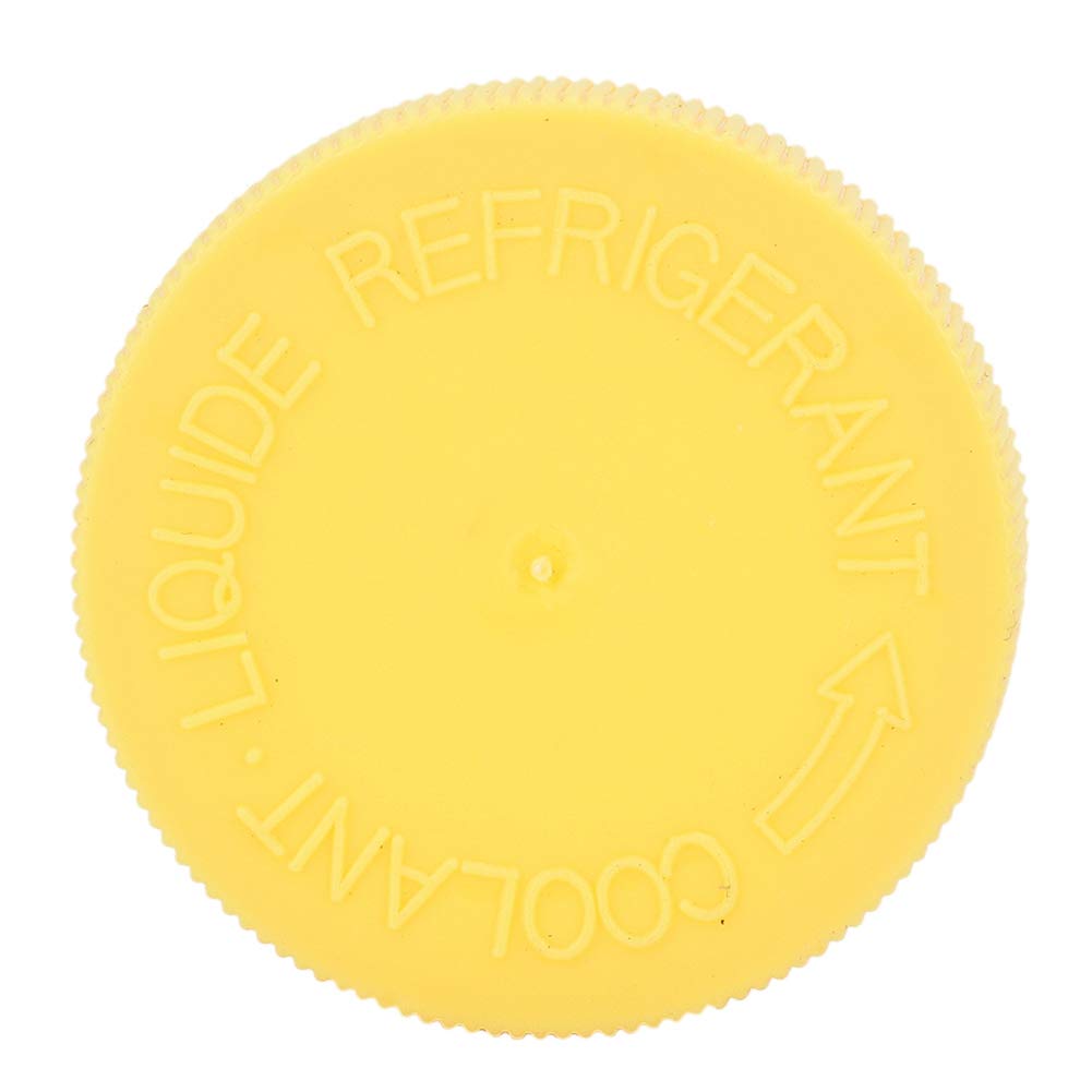 Abdeckung für Kühlmittel-Überlaufbehälter, perfekte Passform, robuster Deckel für Kühlmittelbehälter, 21712–79900, hitzebeständiger gelber Ersatz für Nissan ROGUE 2008–2013 zur Reparatur von Changor