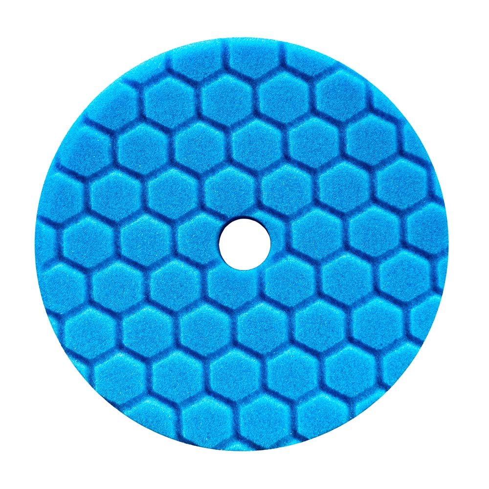 Smartwax Hex Logic Quantum 5,5'' Blue Machine Pad (Light Polishing) von Smartwax