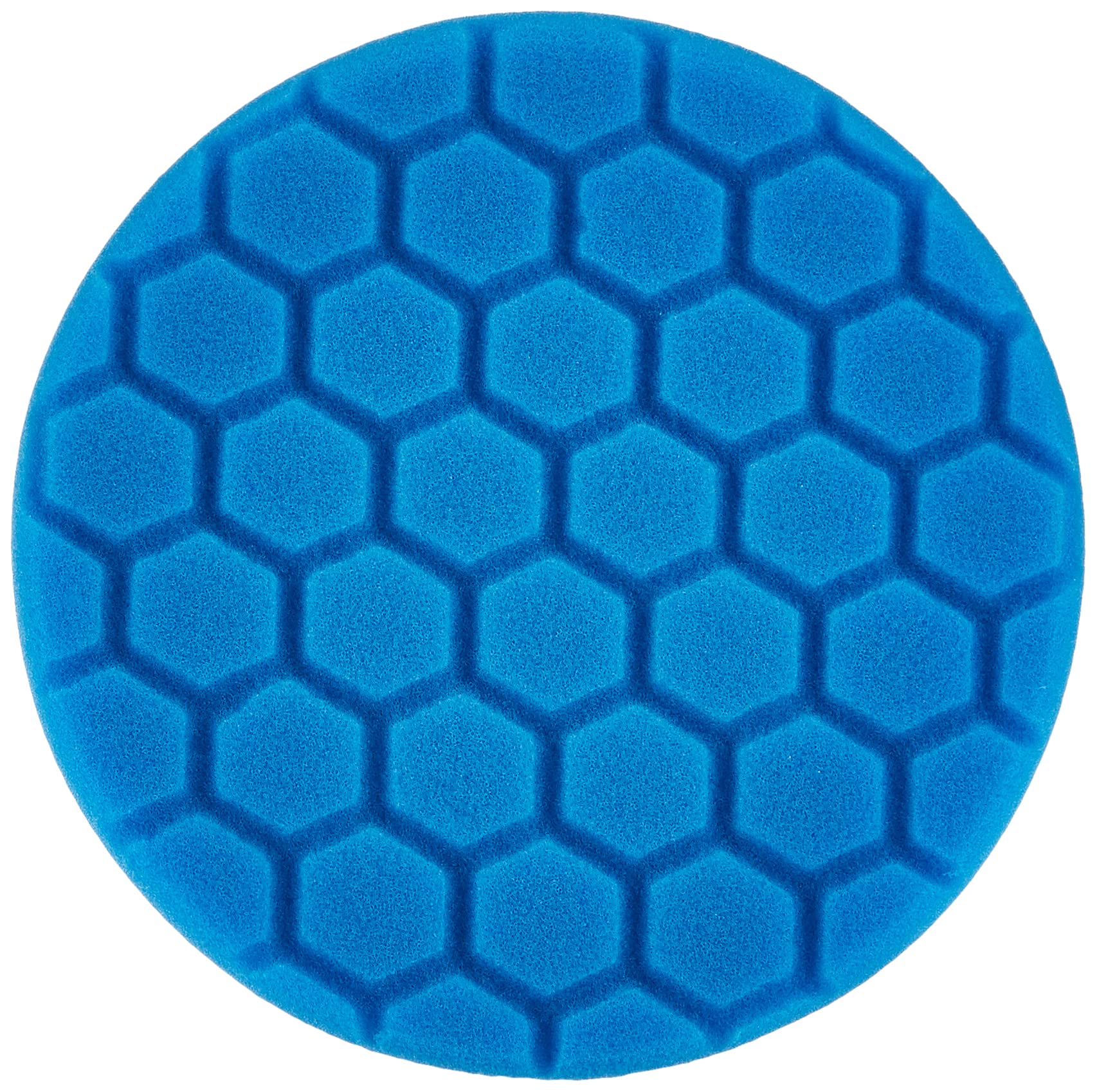 Smartwax Chemical Guys BUFX_105HEX5 – hex-Logic Polierschwamm, leichtes Polier-Pad, Blau (13 cm) von Smartwax