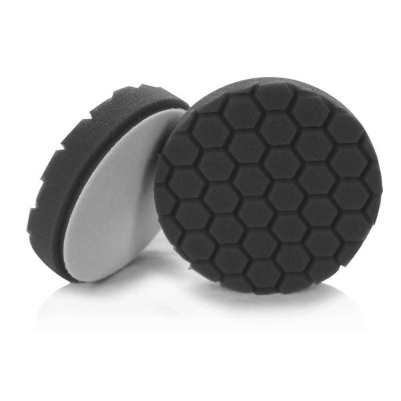 Chemical Guys BUFX_106_HEX4 Hex-Logic Finishing-Pad, Schwarz (11,4 cm Pad für 10,2 cm Trägerplatten), 1 Pad im Lieferumfang enthalten von Chemical Guys