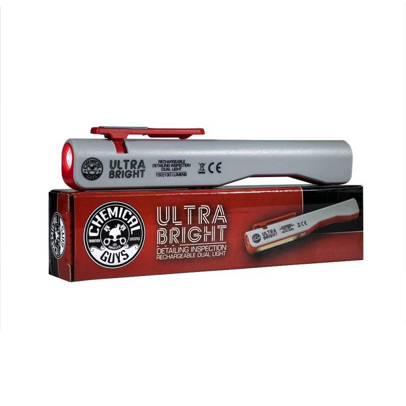 Chemical Guys EQP401 Ultraleichtes wiederaufladbares Detail-Inspektionslicht von Chemical Guys