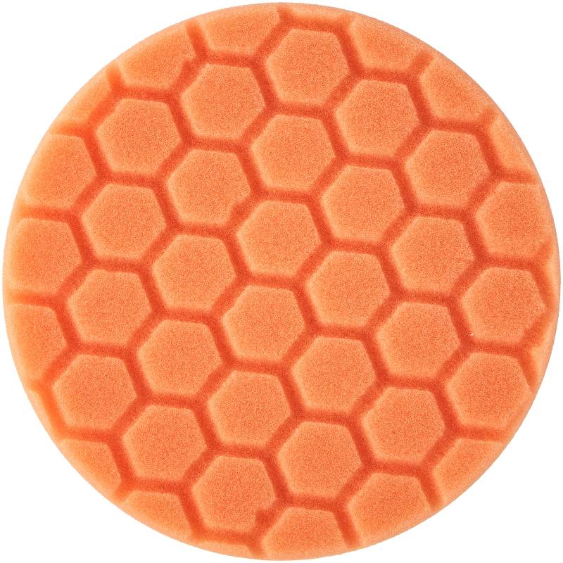 Chemical Guys SmartWax Hex Logic 5,5'' Orange Machine Pad (Heavy polishing) von Chemical Guys