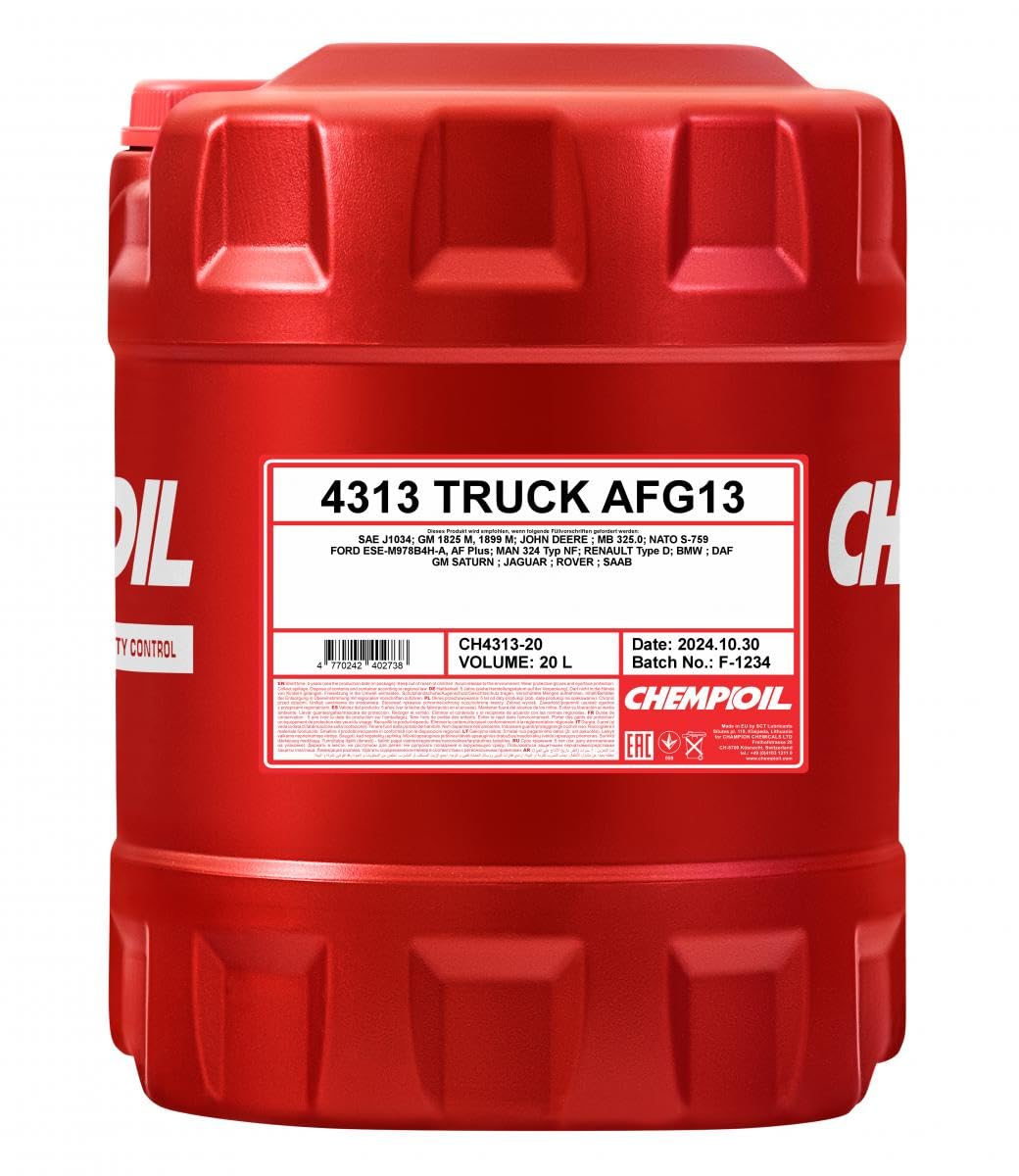 CHEMPIOIL Truck AFG 13 20 L CHEMPIOIL Truck AFG 13 20 L von Chempioil