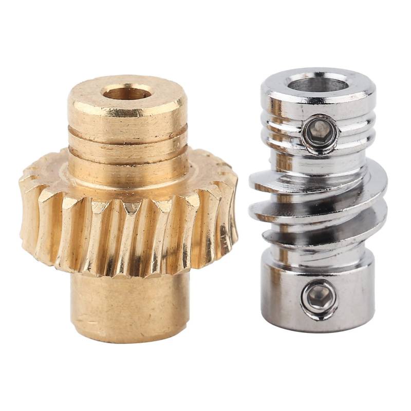 10:1 Wheel Bronze Gear, Industrial Robot Parts, Metal Set with 4.7mm D Axle Diameter, High Torsion Gear for Zhouyu Gear Box, Durable SAE 841 Bronze Material von ChengyuWei