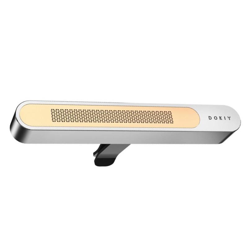 1 PC Neue Ankunft Luxus Aromatischen Holz Diffusor Auto Vent Feste Lufterfrischer Metall Holz Auto Parfüm Diffusor Clip(Metal Version) von Chenhj