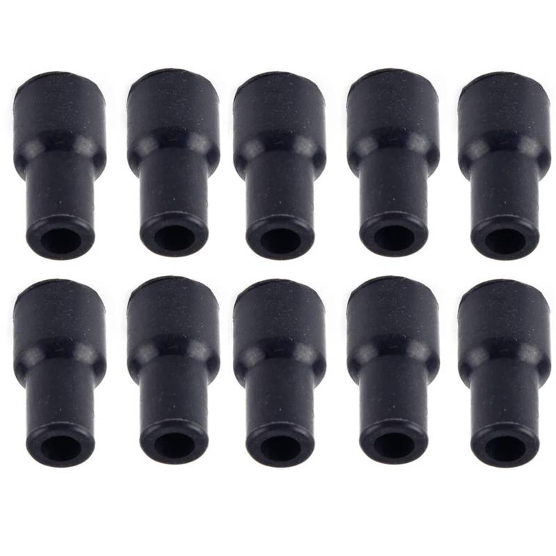 10 Stück Zündkerzenstecker, Zündspulen, Zündkerzenspitze, Gummiabdeckung, kompatibel mit Toy&OTA* Ya&RIS* VI&OS* CA&MRY* von Chenhj