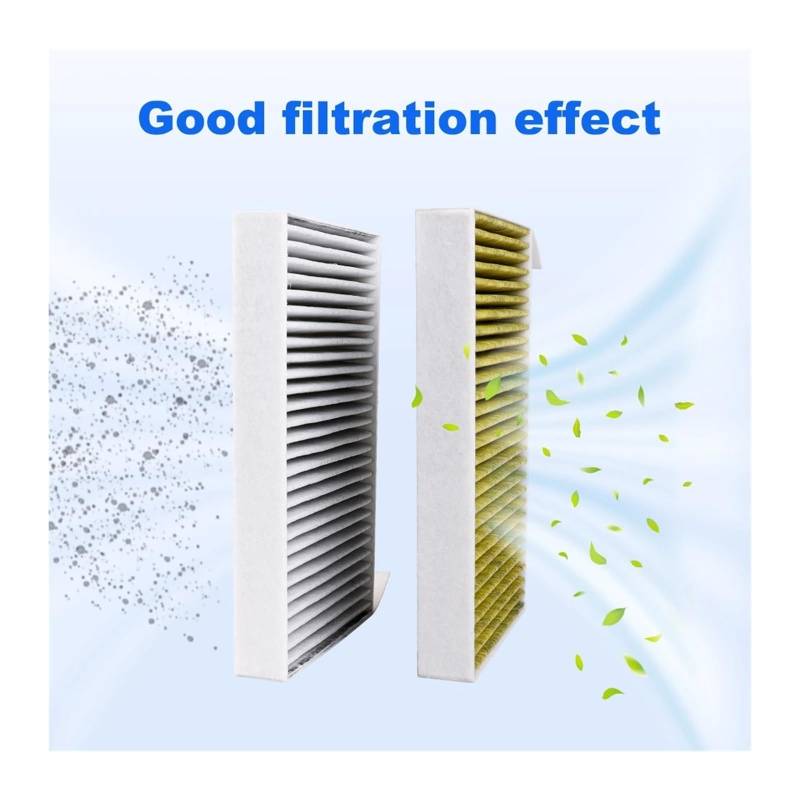 2 stücke Auto Luftfilter Klimaanlage Kabine Filter Mit Aktivkohle Kompatibel Mit Modell 3 Modell Y 3rd Model3 von Chenhj