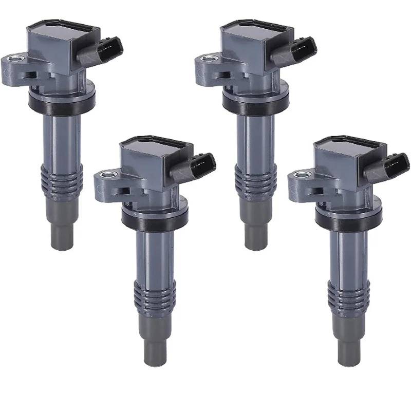 4-teiliges Set 4-polige Zündspule, kompatibel mit Toy&OTA* Alte&zza* Gi&TA* SXE10 3SGE GXE1 JCE1 1998-2005 90919-02236 von Chenhj