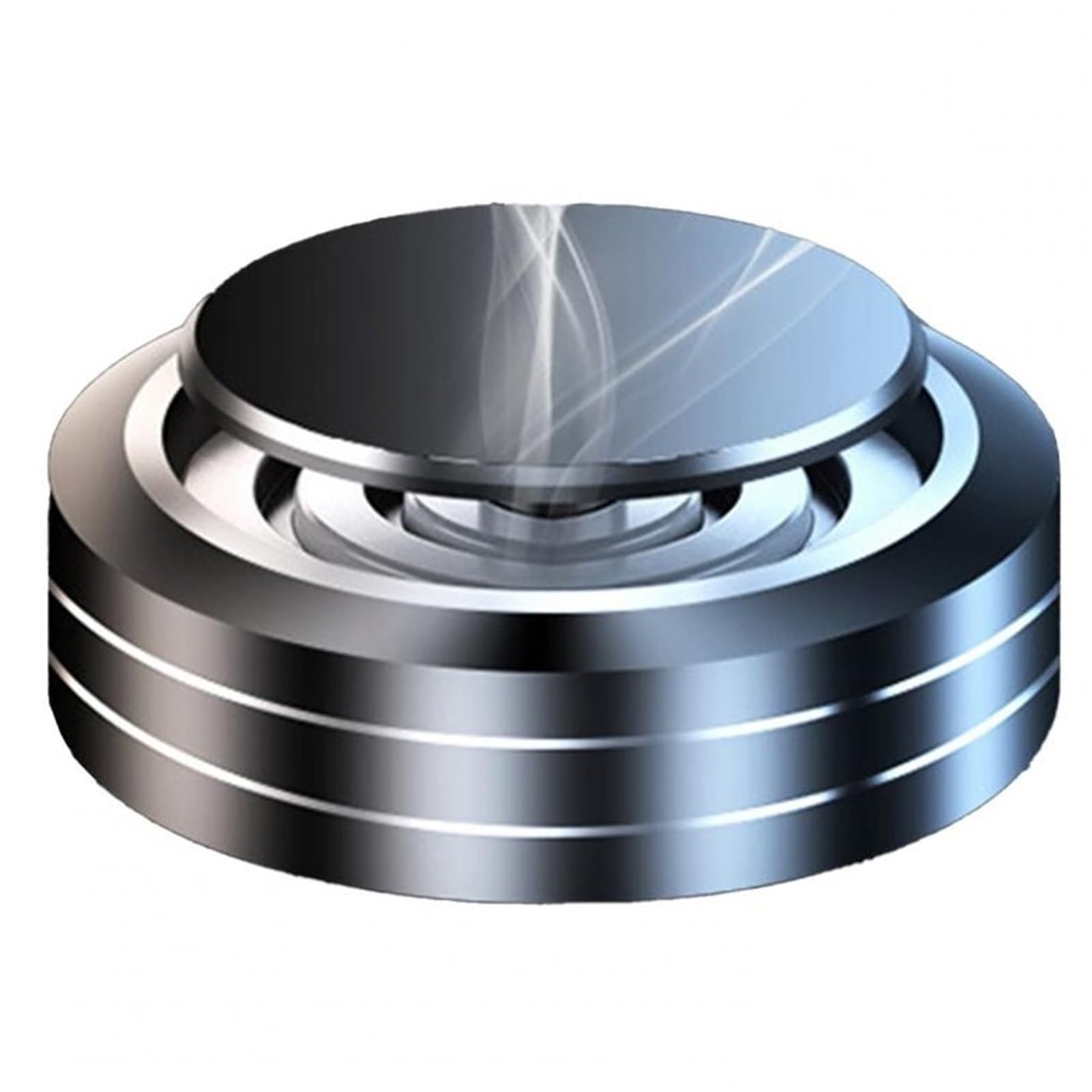 Aluminiumlegierung, Innovativer Natürlicher Duft for Die Lüftung Im Auto, Praktischer Auto-Lufterfrischer(Black) von Chenhj