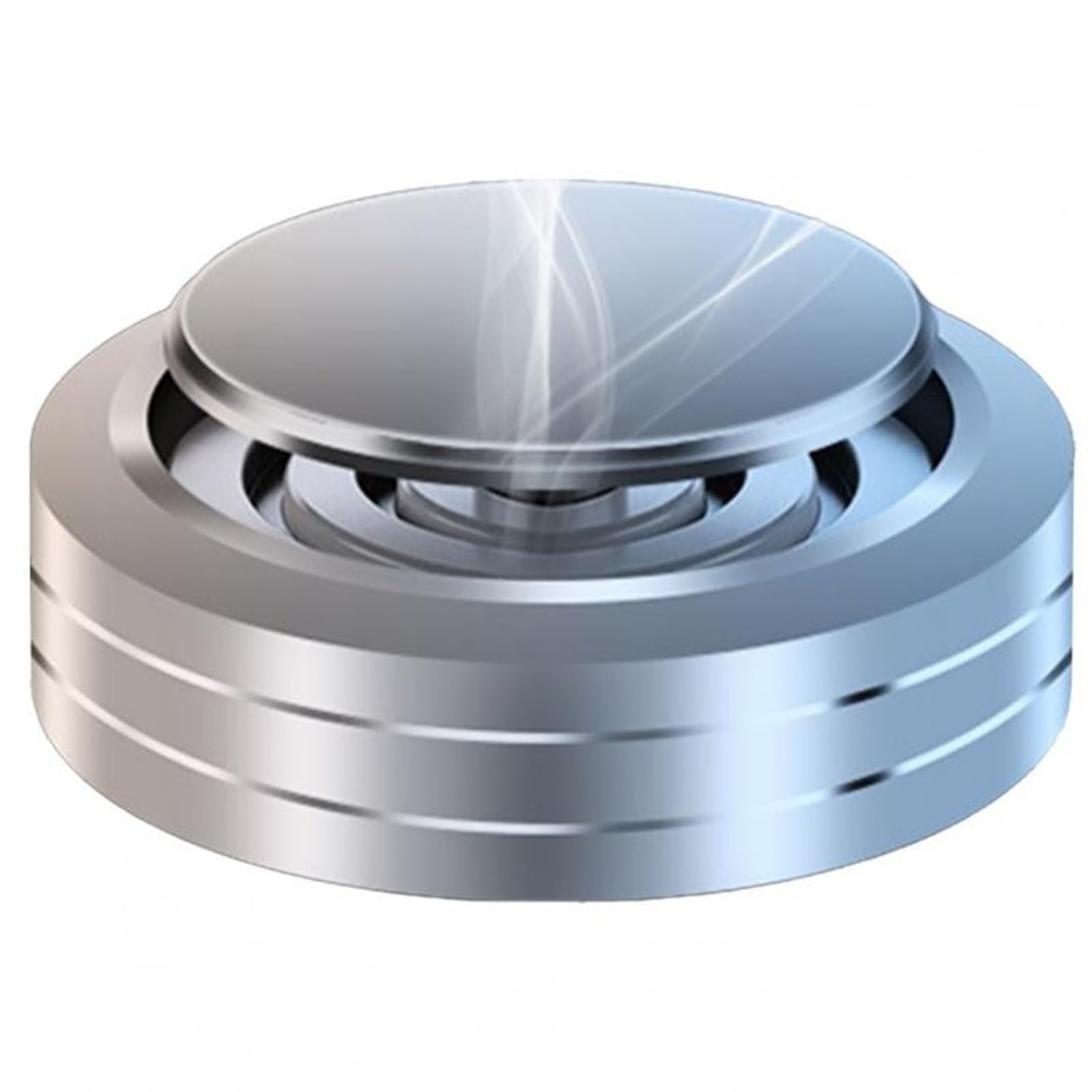 Aluminiumlegierung, Innovativer Natürlicher Duft for Die Lüftung Im Auto, Praktischer Auto-Lufterfrischer(Silver) von Chenhj