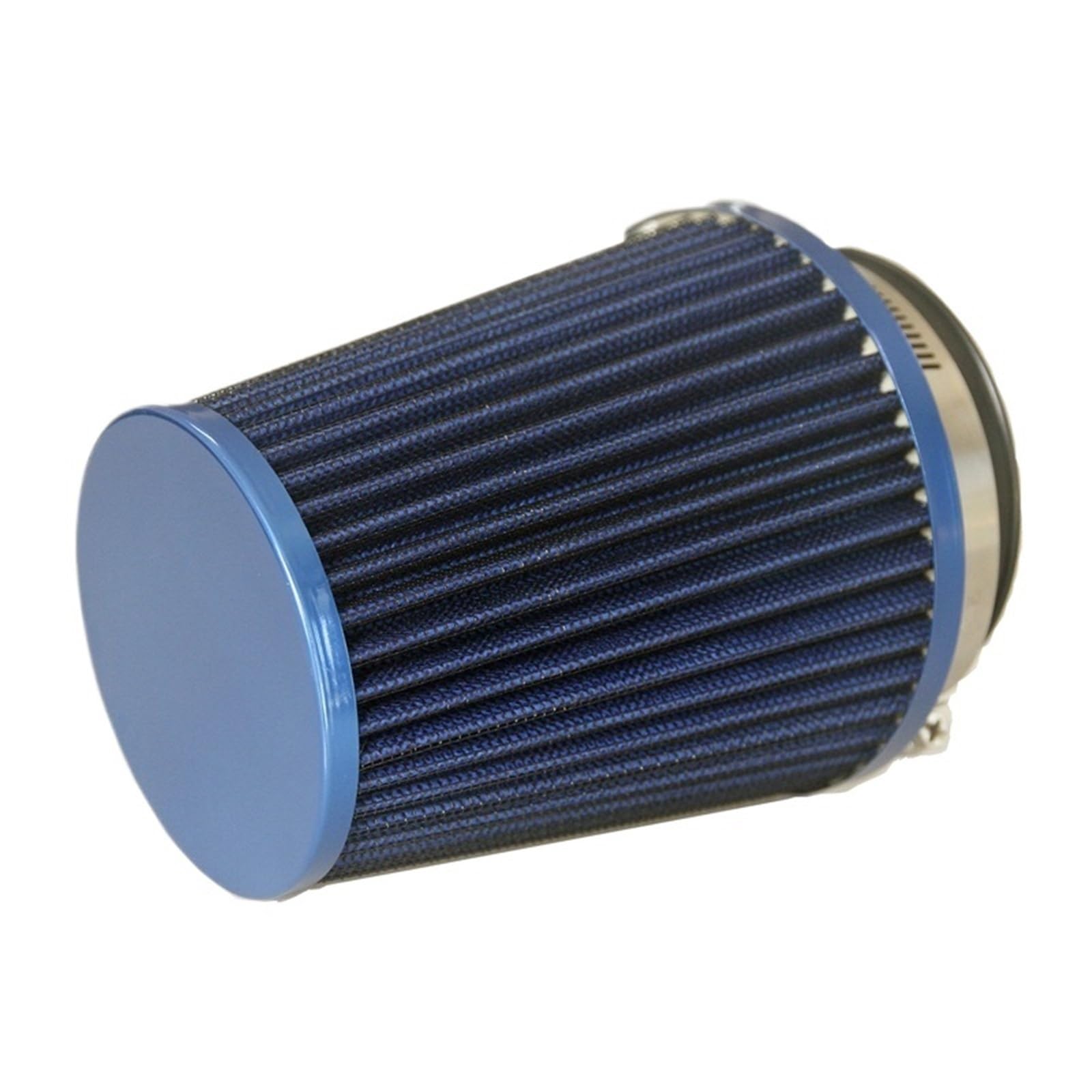 Auto 76mm Luftfilter Auto Racing Sport Luftfilter Entlüftungsfilter Kegel Luftfilter Ansaugluftfilter 3 Zoll(Blue) von Chenhj