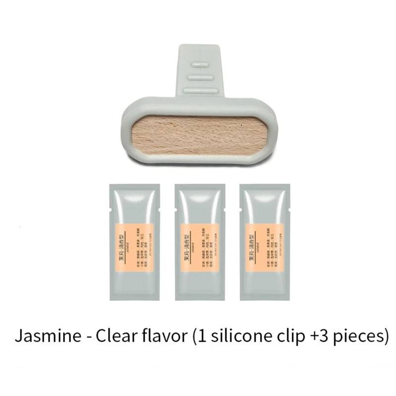 Auto-Entlüftungs-Lufterfrischer, Armaturenbrett, Parfüm, Duftornament, Aromatherapie-Diffusor, Duft, Geruchszubehör(Jasmine) von Chenhj