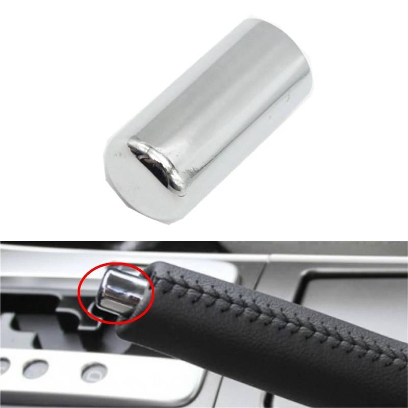 Auto-Metall-Handbremshebel-Druckknopf-Trimmabdeckung Kompatibel mit Ma&zda* 6 M6 GG 2003-2008 von Chenhj