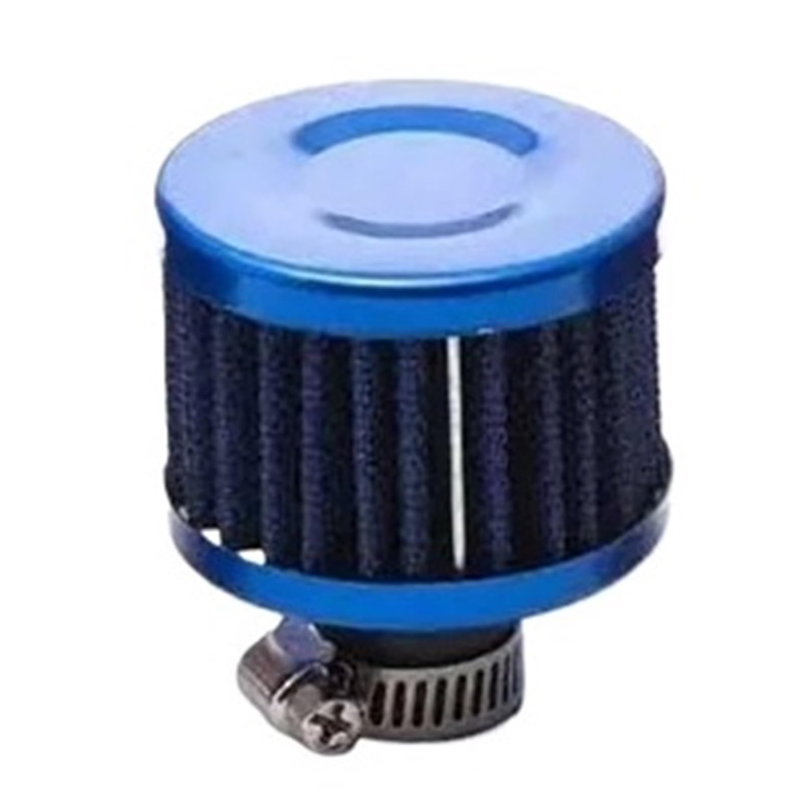 Interface Auto-Luftfilter Klein 12 Mm For Motorrad-Turbo High Flow Racing Kaltlufteinlassfilter Pilzkopf(Blue) von Chenhj