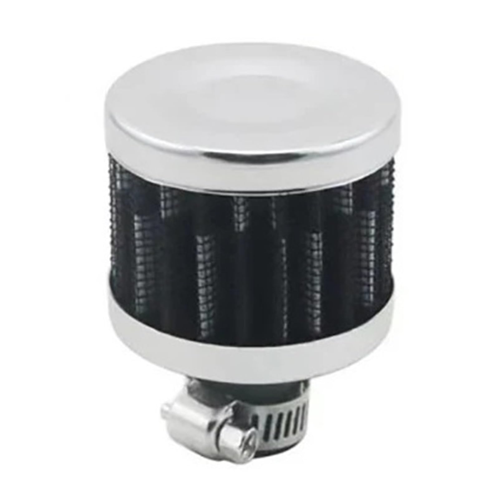 Interface Auto-Luftfilter Klein 12 Mm For Motorrad-Turbo High Flow Racing Kaltlufteinlassfilter Pilzkopf(Silver carbon fiber) von Chenhj