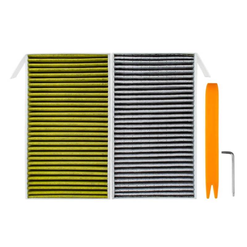 Kompatibel Mit Modell 3 Y Air Cabin Filter Conditioner Mit Aktivkohle Ersatz Kabine Klimaanlage Auto Zubehör von Chenhj