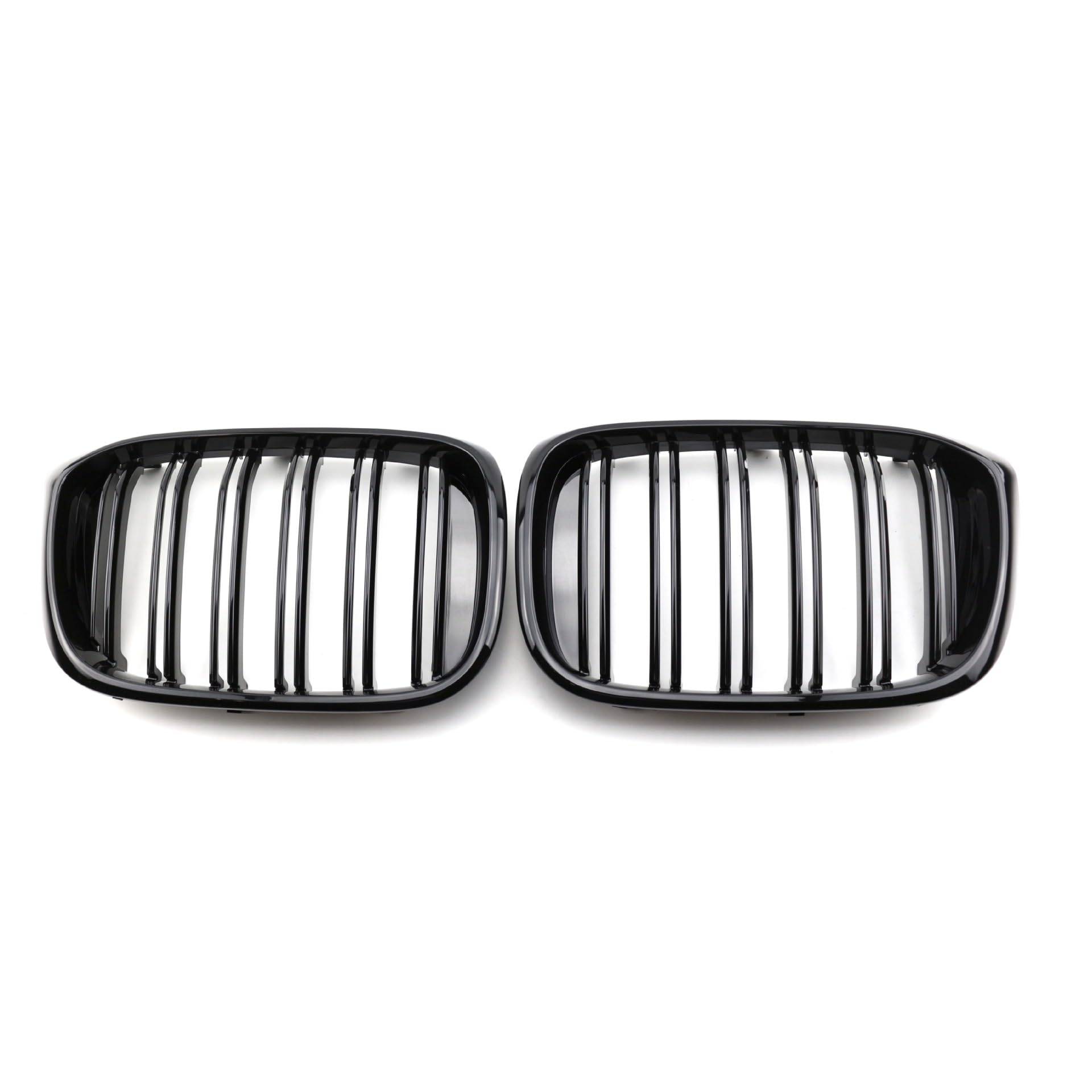 Auto Front Grill für BMW X3/X4 G01 G02 G08 2018-2021, Dauerhaft Edel Sportlichen Look Kühlergrill Auto Zubehör von Cherry66