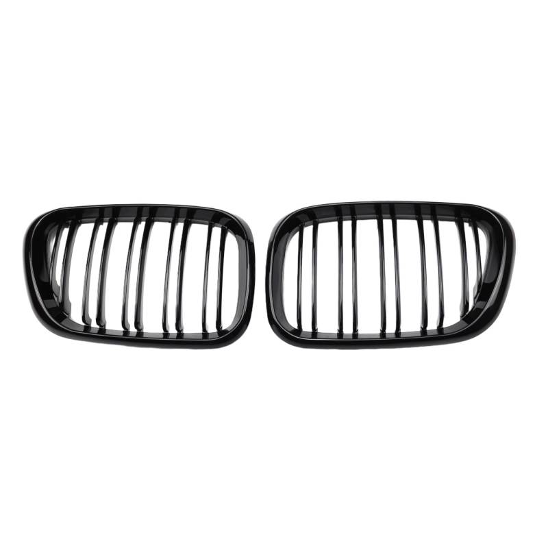 Auto Front Grill für BMW X5 E53 1999-2003, Dauerhaft Edel Sportlichen Look Kühlergrill Auto Zubehör von Cherry66