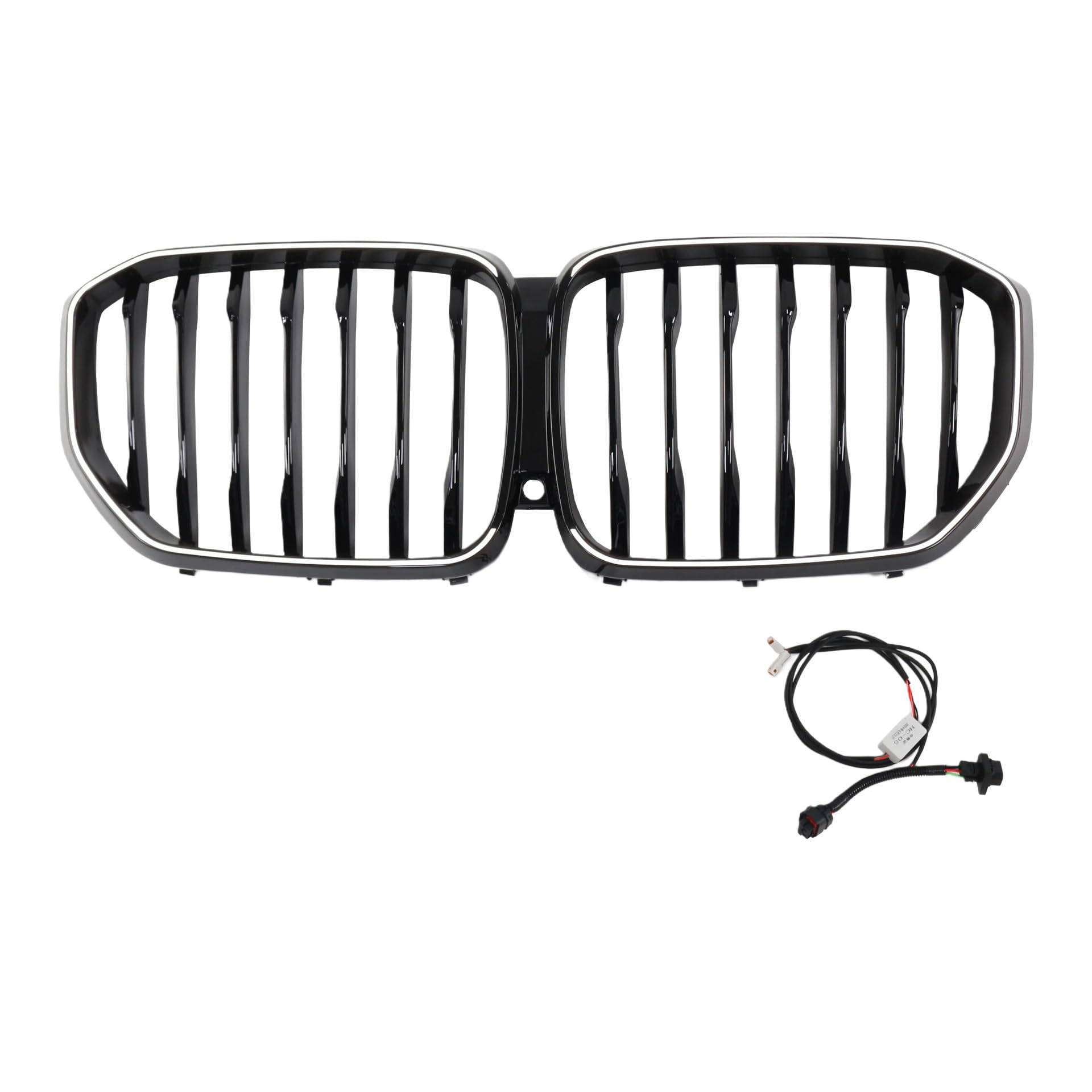 Auto Front Grill für BMW X5 G05 2019-2022, Dauerhaft Edel Sportlichen Look Kühlergrill Auto Zubehör von Cherry66