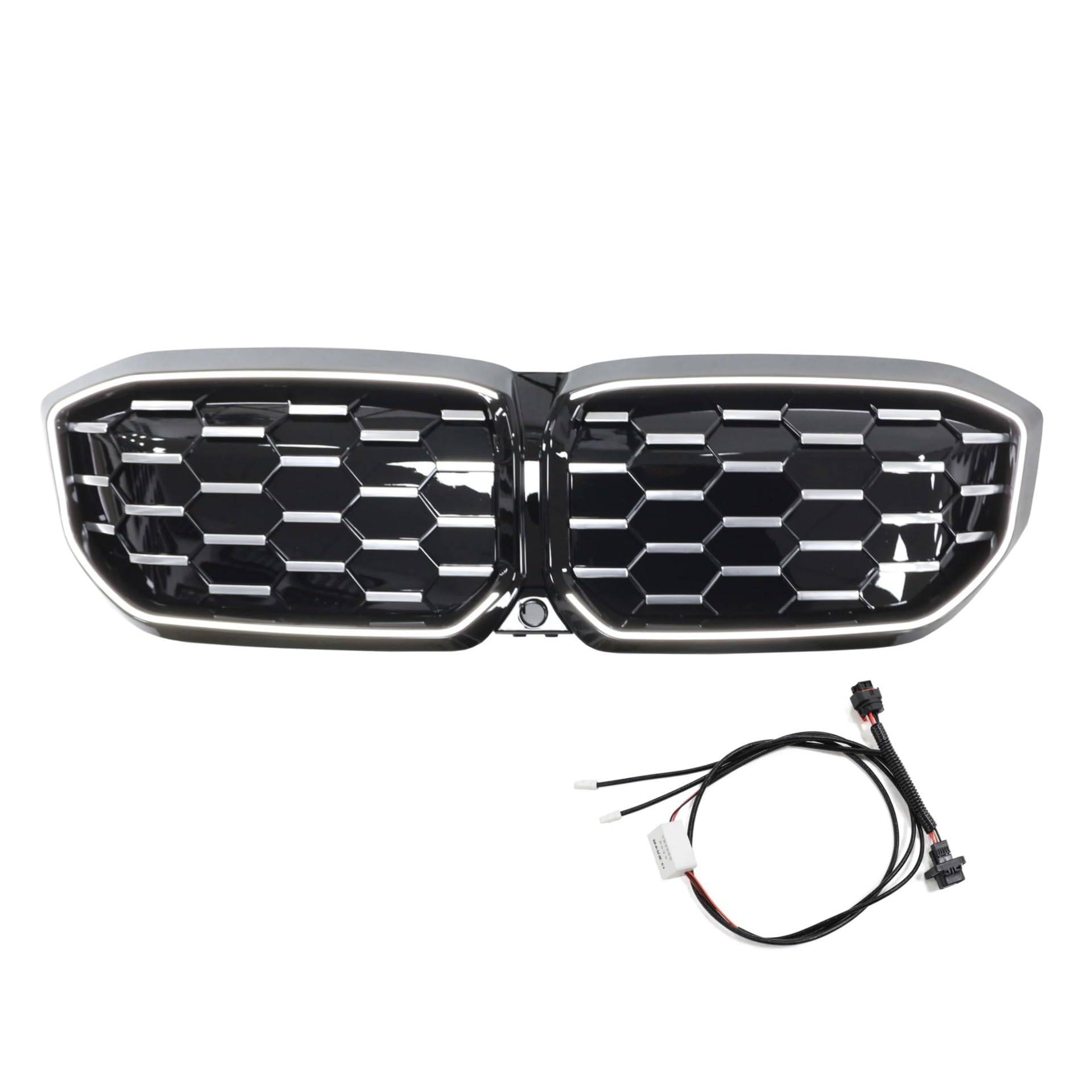 Auto Front Grill für BMW i3 2022-2024, Dauerhaft Edel Sportlichen Look Kühlergrill Auto Zubehör Auto Front Grill für BMW i3 2022-2024, Dauerhaft Edel Sportlichen Look Kühlergrill Auto Zubehör von Cherry66