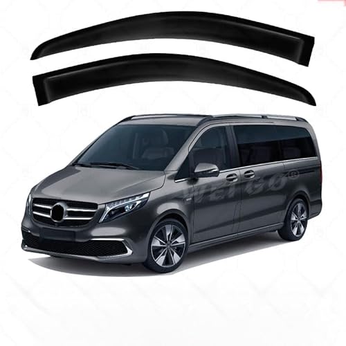 WINDABWEISER für Mercedes Benz V-Class MK3-W447 2016+ No Bright Strip Window 2PCS, Autofenster Windabweiser Fenster Visiere Lüftung Sabweiser Seitenfenster-Visier WINDABWEISER für Mercedes Benz V-Class MK3-W447 2016+ No Bright Strip Window 2PCS, Autofenster Windabweiser Fenster Visiere Lüftung Sabweiser Seitenfenster-Visier von Cherry66