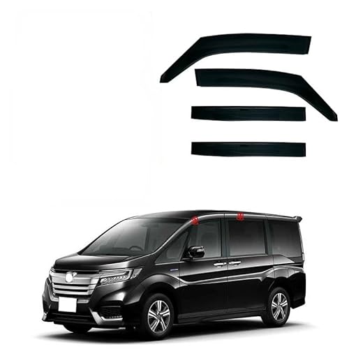 WINDABWEISER für Step Wgn MK5-RP No Bright Strip Window 2015-2021, Autofenster Windabweiser Fenster Visiere Lüftung Sabweiser Seitenfenster-Visier WINDABWEISER für Step Wgn MK5-RP No Bright Strip Window 2015-2021, Autofenster Windabweiser Fenster Visiere Lüftung Sabweiser Seitenfenster-Visier von Cherry66