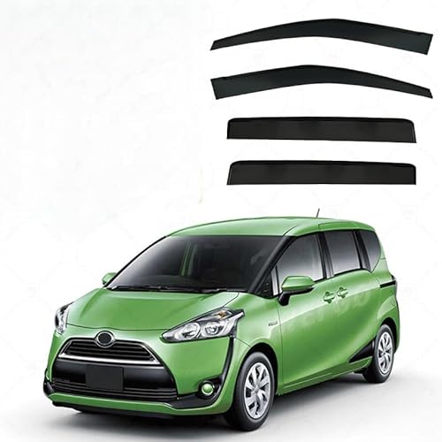 WINDABWEISER für Toyota SIENTA MK2/XP170 2015-2021 No Bright Strip Window, Autofenster Windabweiser Fenster Visiere Lüftung Sabweiser Seitenfenster-Visier WINDABWEISER für Toyota SIENTA MK2/XP170 2015-2021 No Bright Strip Window, Autofenster Windabweiser Fenster Visiere Lüftung Sabweiser Seitenfenster-Visier von Cherry66