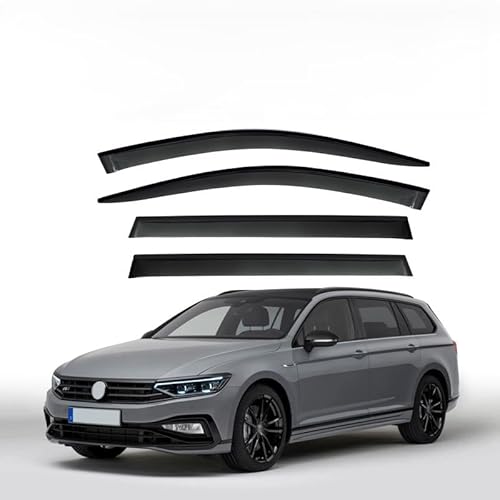 WINDABWEISER für VW Passat Variant MK8-B8 2016-2022+ No Bright Strip Window, Autofenster Windabweiser Fenster Visiere Lüftung Sabweiser Seitenfenster-Visier WINDABWEISER für VW Passat Variant MK8-B8 2016-2022+ No Bright Strip Window, Autofenster Windabweiser Fenster Visiere Lüftung Sabweiser Seitenfenster-Visier von Cherry66