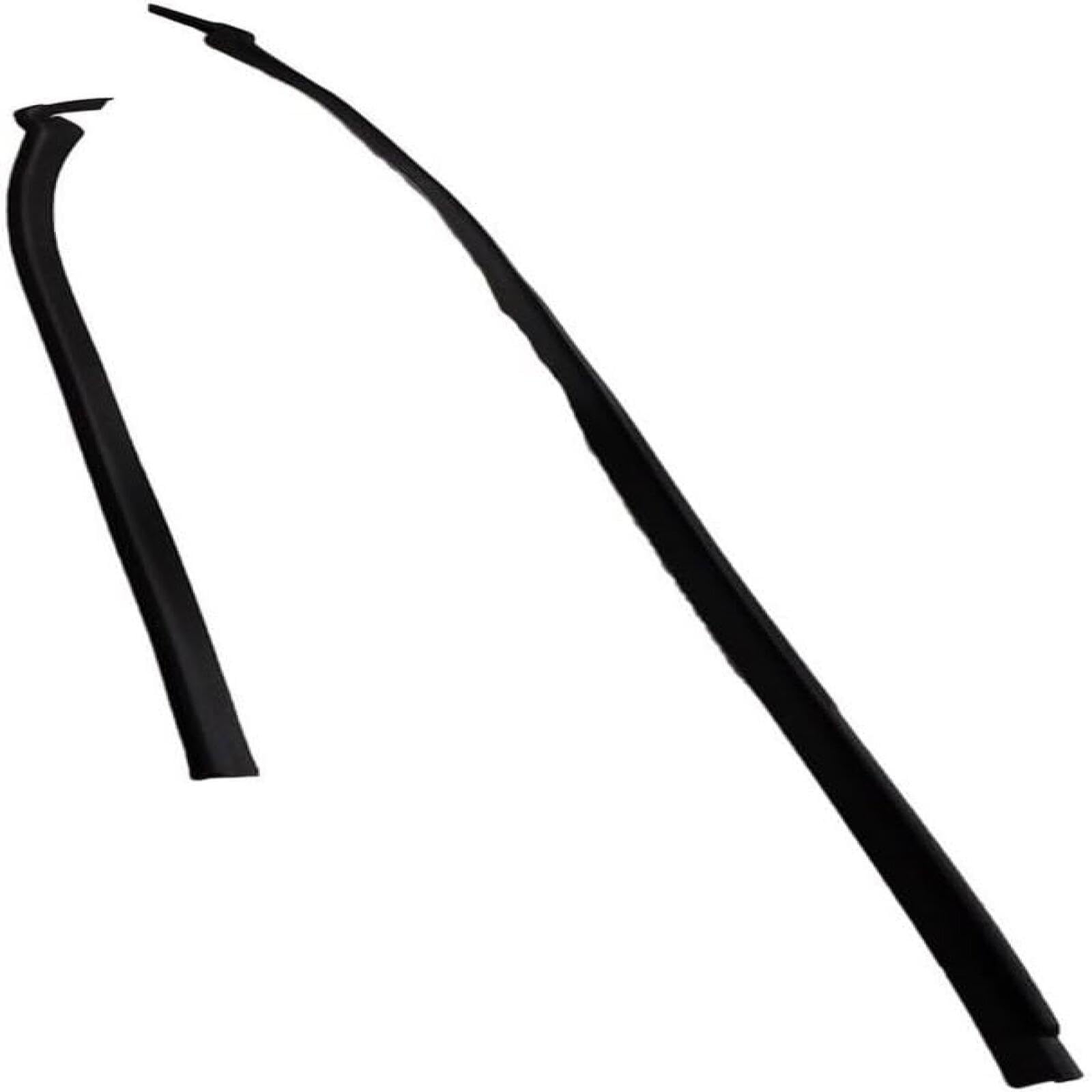 Gummi-Zierleiste für die Frontscheibe, Scheibenwischerhaube, Dichtung für Mini R55, R56, R57 2006–2015, Gummi-Zierleiste, direkter Ersatz, 2 Stück für Rechtslenker-Fahrzeuge Gummi-Zierleiste für die Frontscheibe, Scheibenwischerhaube, Dichtung für Mini R55, R56, R57 2006–2015, Gummi-Zierleiste, direkter Ersatz, 2 Stück für Rechtslenker-Fahrzeuge von ChicBosom