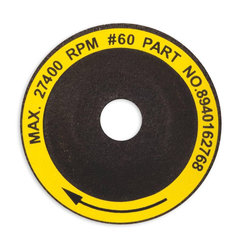 Chicago Pneumatic GRINDING WHEEL 2#60 (SET OF 5) - Aluminiumoxid - Abrasivmineral - Schwarz - Winkelschleifmaschine von Chicago Pneumatic