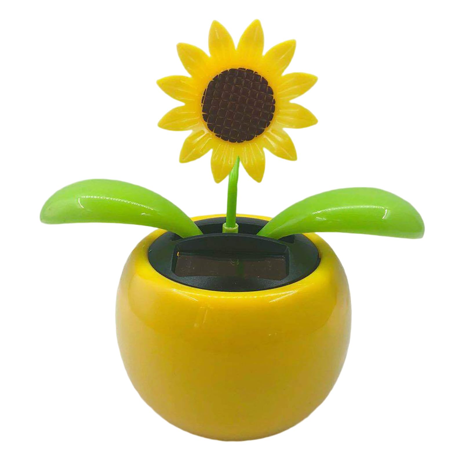 Car Ornament Funny Solar angetriebener Cartoon lebendige Zierdekoration Geschenke Automobile Dashboard Dancing Blume Swinging Toy für (Typ K) von Chicmine