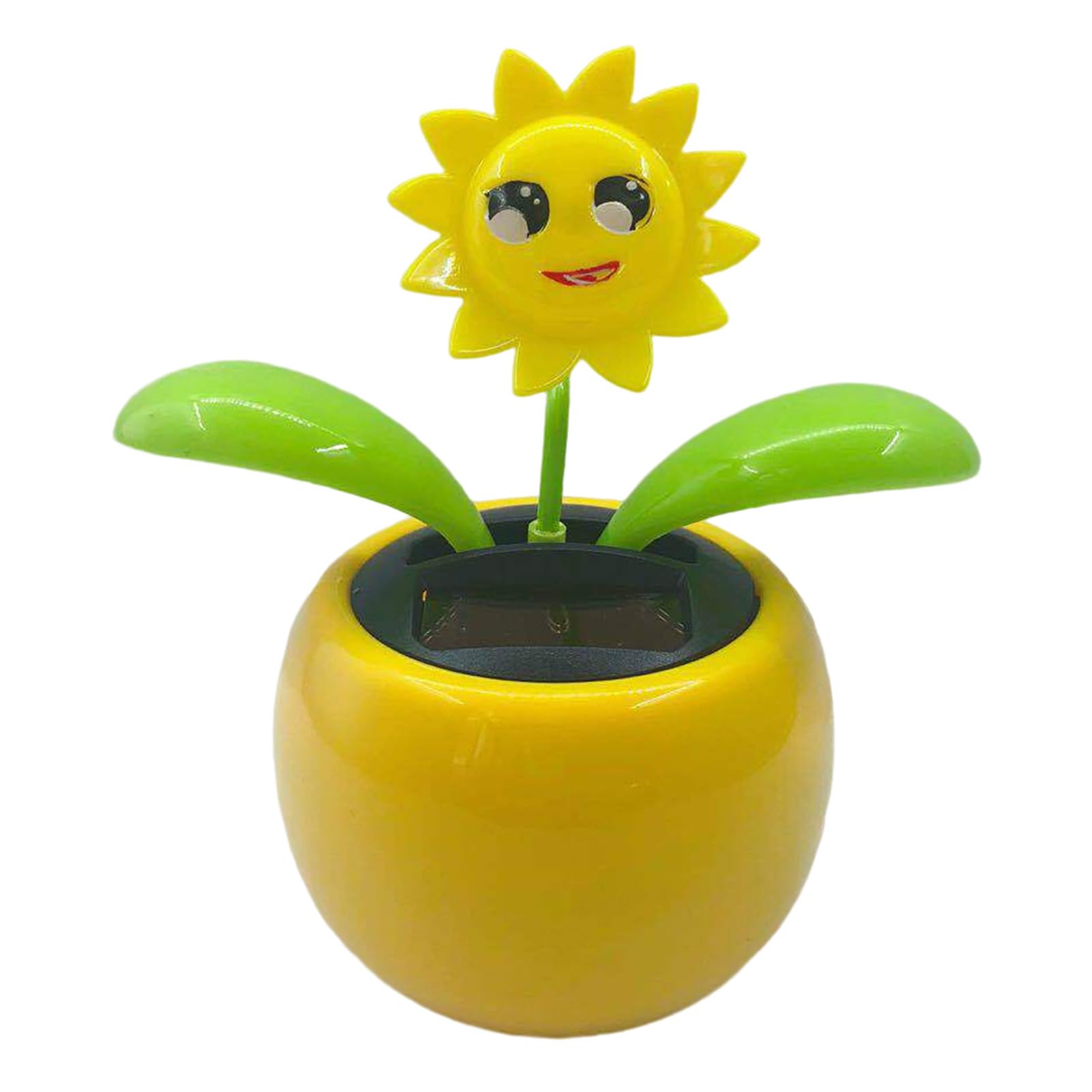 Car Ornament Funny Solar angetriebener Cartoon lebendige Zierdekoration Geschenke Automobile Dashboard Tanzblume Swinging Toy für (Typ S) von Chicmine