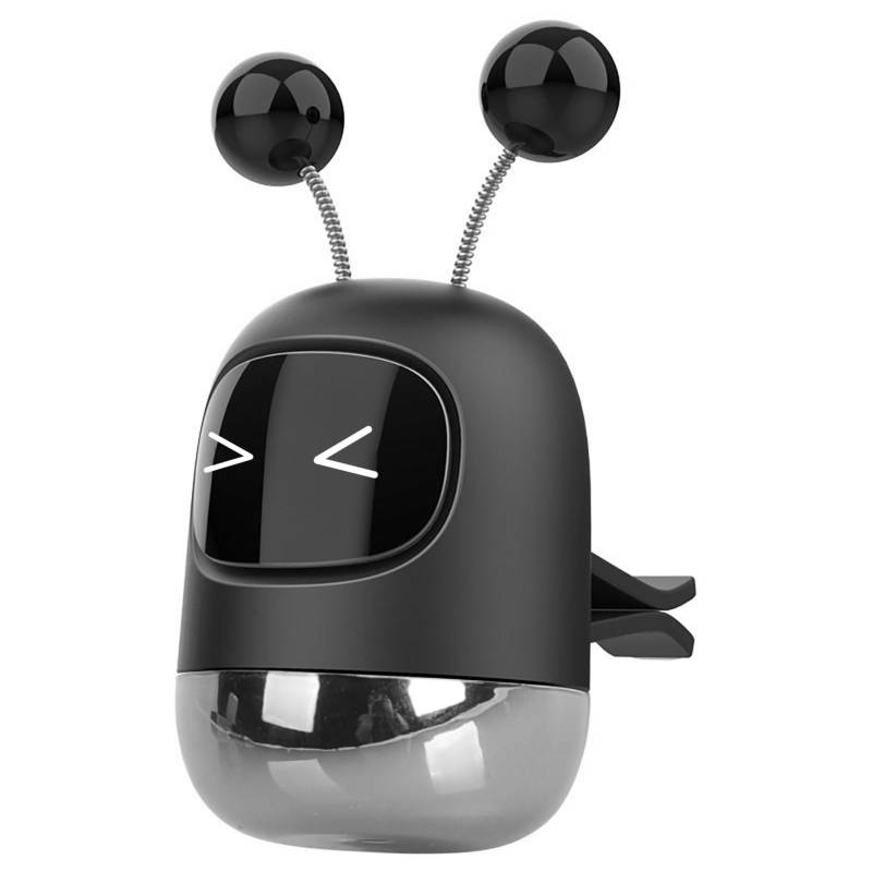 Chicmine Auto Lufterfrischer Cartoon Roboter Silikon Luftablager -Clip -Parfüm -Duft für Fahrzeuge AIL Vent Clip -Parfüm (Typ A) von Chicmine