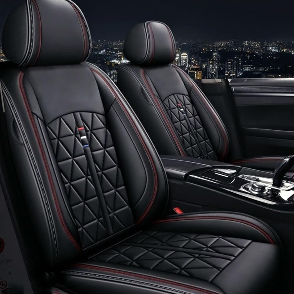 Chifeng Autositzbezüge Auto Vordersitz 2 Stück Set, Autositzbezüge Leder Universal Set, Geeignet Für Mitsubishi ASX Eclipse Cross Outlander Carisma L200 Chifeng Autositzbezüge Auto Vordersitz 2 Stück Set, Autositzbezüge Leder Universal Set, Geeignet Für Mitsubishi ASX Eclipse Cross Outlander Carisma L200 von Chifeng