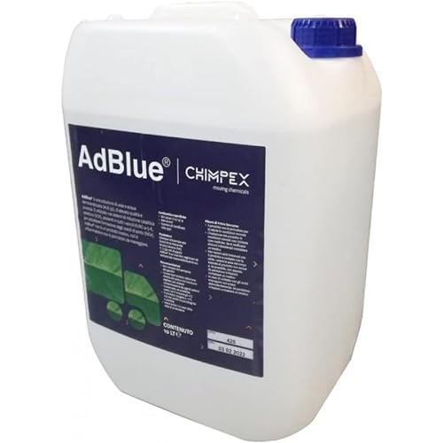 Chimpex AdBlue Kanister 10 Liter Additiv mit Ausgießer Urea Technologie Scr Diesel Euro 4 5 6 von Chimpex