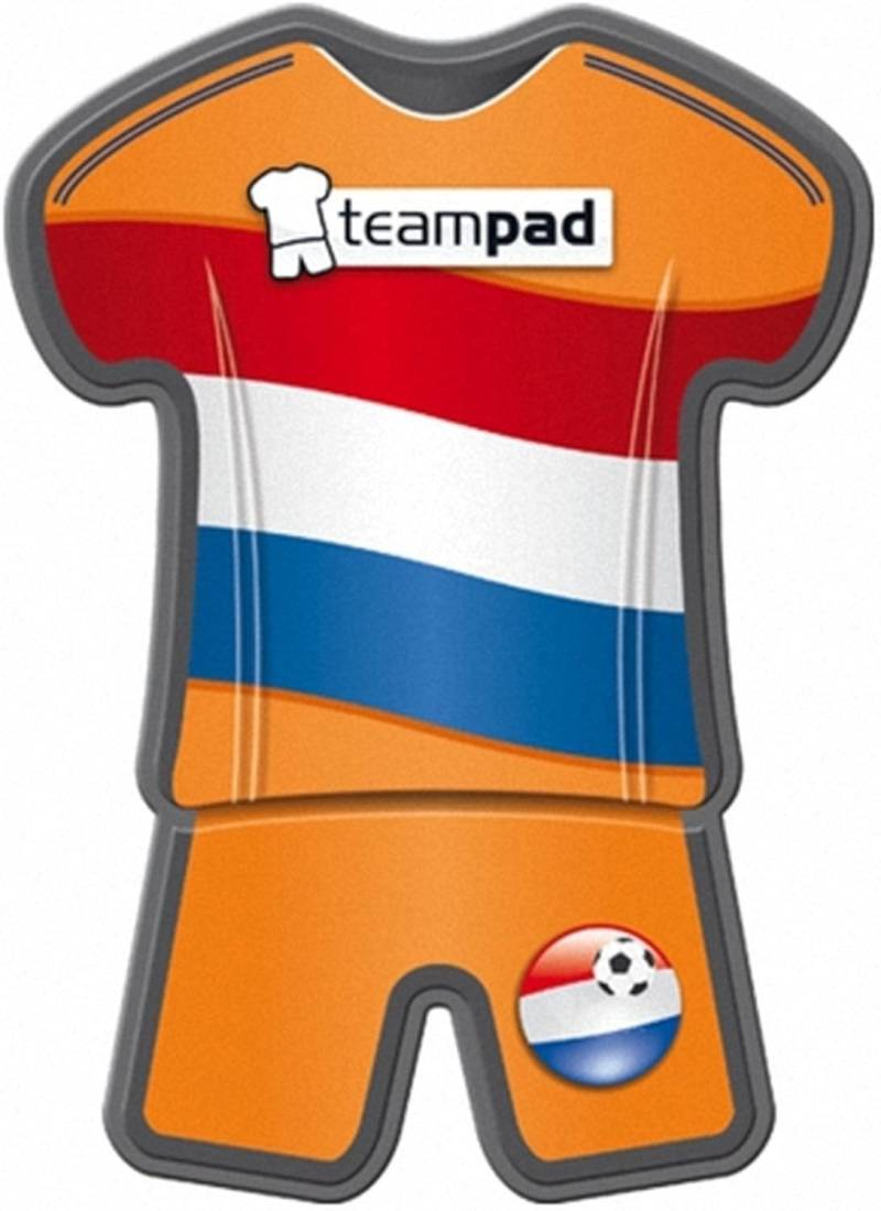 Antirutschpad im Niederlande Trikot-Design - Autohalterung für Handys & Navi im Trikot Style, für die Fußball EM, wasserfeste Unterlage ohne Klebstoff von Chinchilla