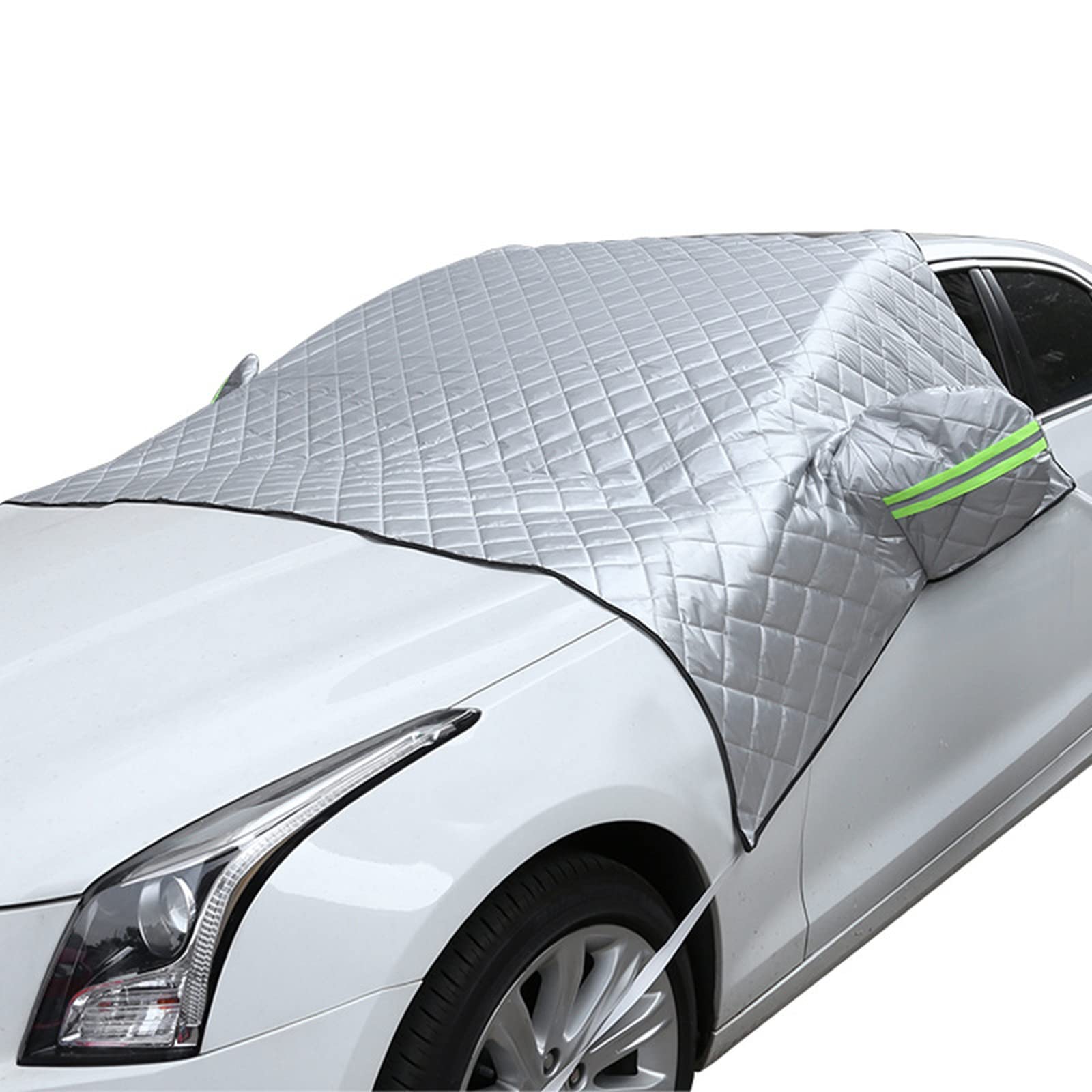 Auto Frostschutz Abdeckung Halbgarage Auto Winter, Gegen Strahlung, Sonne, Staub, Schnee, EIS, Frost, 145x230cm-Auto universal Auto Frostschutz Abdeckung Halbgarage Auto Winter, Gegen Strahlung, Sonne, Staub, Schnee, EIS, Frost, 145x230cm-Auto universal von Chmentnanza