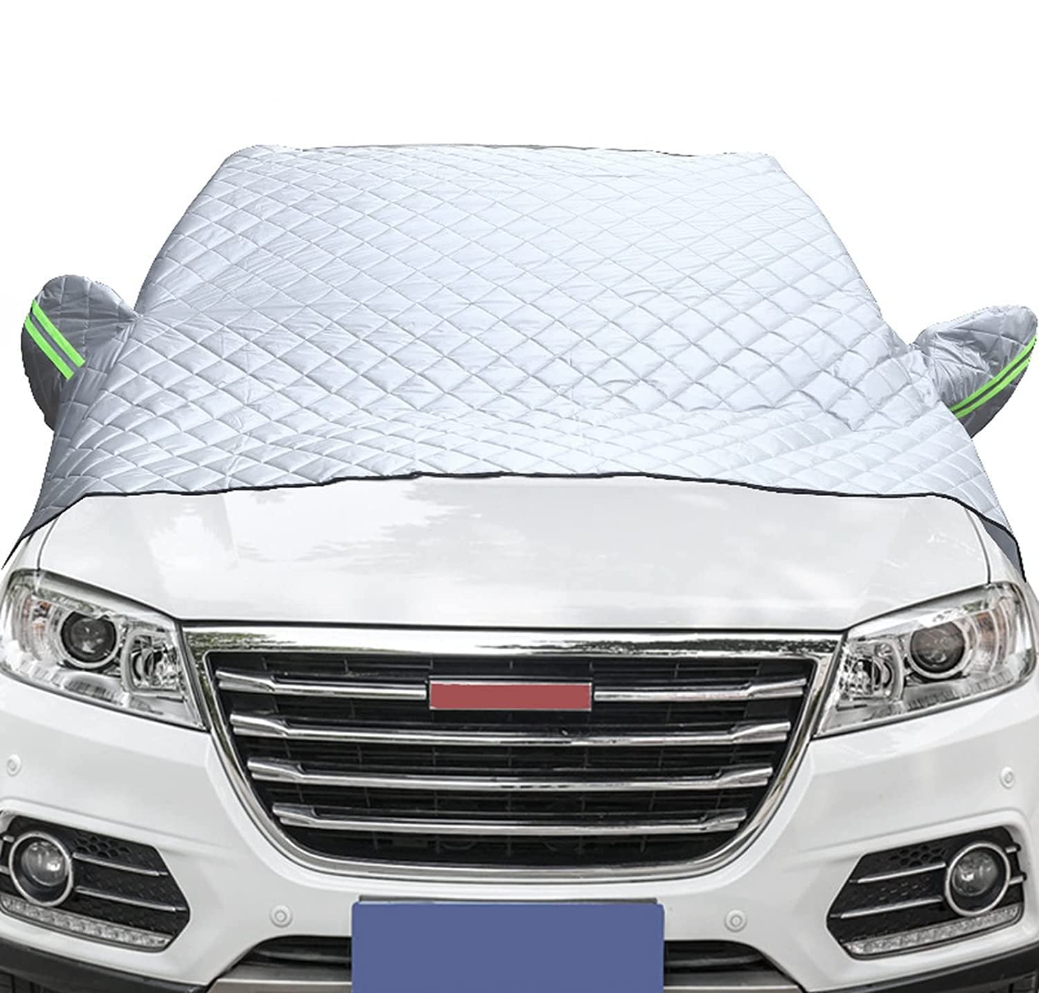 Auto Frostschutz Abdeckung Halbgarage Auto Winter, Gegen Strahlung, Sonne, Staub, Schnee, EIS, Frost, 145x245cm-SUV universal Auto Frostschutz Abdeckung Halbgarage Auto Winter, Gegen Strahlung, Sonne, Staub, Schnee, EIS, Frost, 145x245cm-SUV universal von Chmentnanza