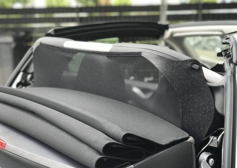 Airax Windschott geeignet für Smart Fortwo 451 Cabrio von Chrom Design