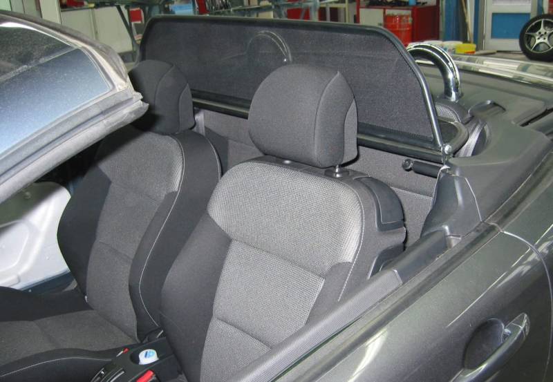 Airax Windschott geeignet für Peugeot 207 CC 207CC von Chrom Design