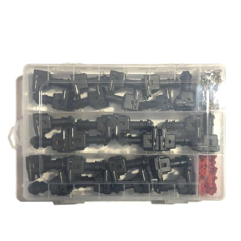 ChunLK 1 Box mit 77 Stück, 2 Stück, 3 Stück, 4-poliger wasserdichter Kabelstecker, Buchsenkopf EV1, Primärstrom JPT von ChunLK