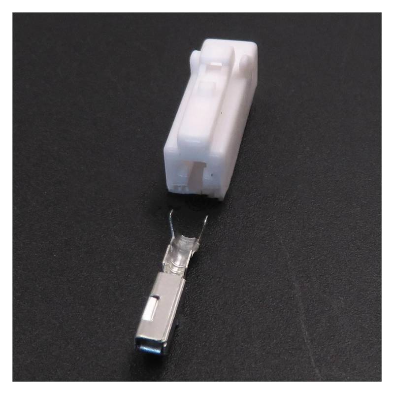 ChunLK 1 Satz 1 Loch MG641199 MG651194 Auto-Stecker Buchse mit Anschluss Auto AC-Montage Steckeranordnung 7283-1010 7282-1012(Svart) von ChunLK