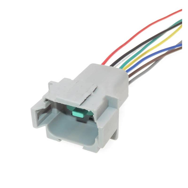 ChunLK 1 Satz 8-Loch-AC-Montage Auto-Lauflicht Elektrischer Anschluss Autoteile DT06-8S DT04-8P Automobil-Kabelbaumbuchse(Rosso) von ChunLK