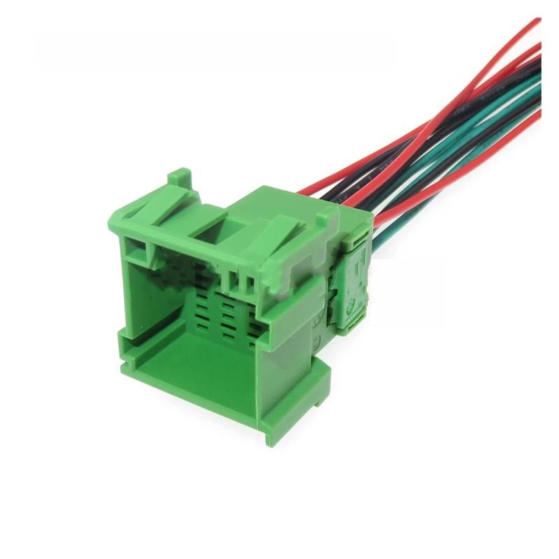 ChunLK 1 Set 12 Loch 1-967627 8-968972-1 1-967627-1 AC Montage Auto Kunststoff gehäuse Stecker Mit Terminal CD Player Elektrische Draht Buchse(Rosso) von ChunLK